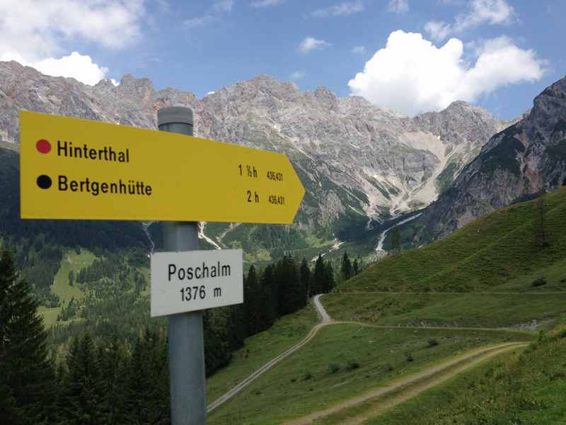 Von Maria Alm wandern mit Kindern zur Poschalm und dann weiter zur Mussbachalm 