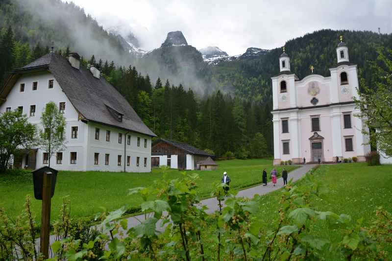 Leichte Maria Kirchenthal Wanderung zur Wallfahrtskirche Lofer