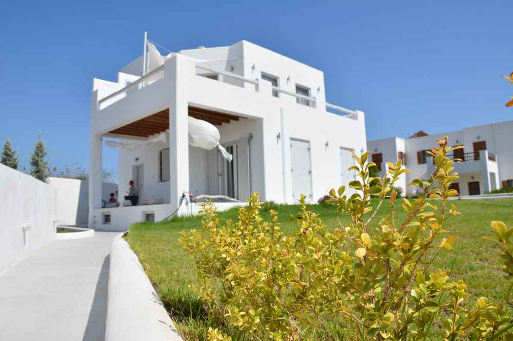 Von diesem Ferienhaus in Milos haben wir die Insel erkundet