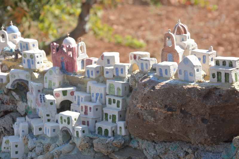 Miniaturmuseum Paros: Santorini als Modell 