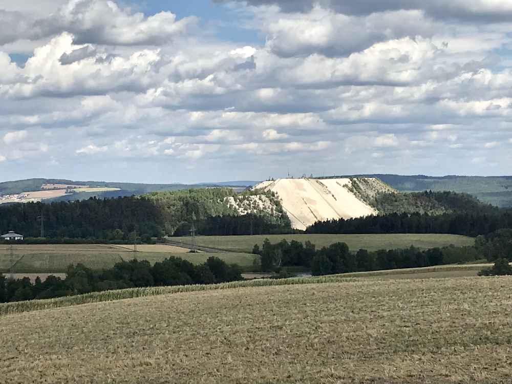 Der Blick auf den Monte Kaolino - eine der Oberpfalz Sehenswürdigkeiten