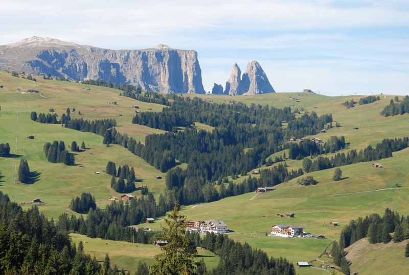 Mountainbiken Seiseralm: Mit Kindern rund um Saltria 