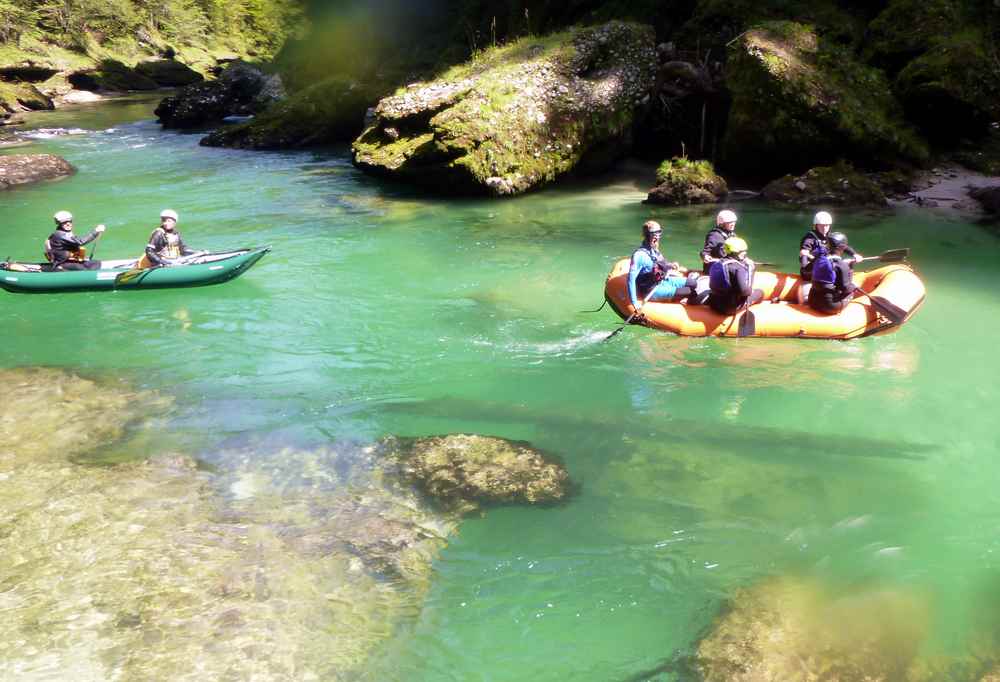 So war das Rafting auf der Salza bei Admont in der Steiermark