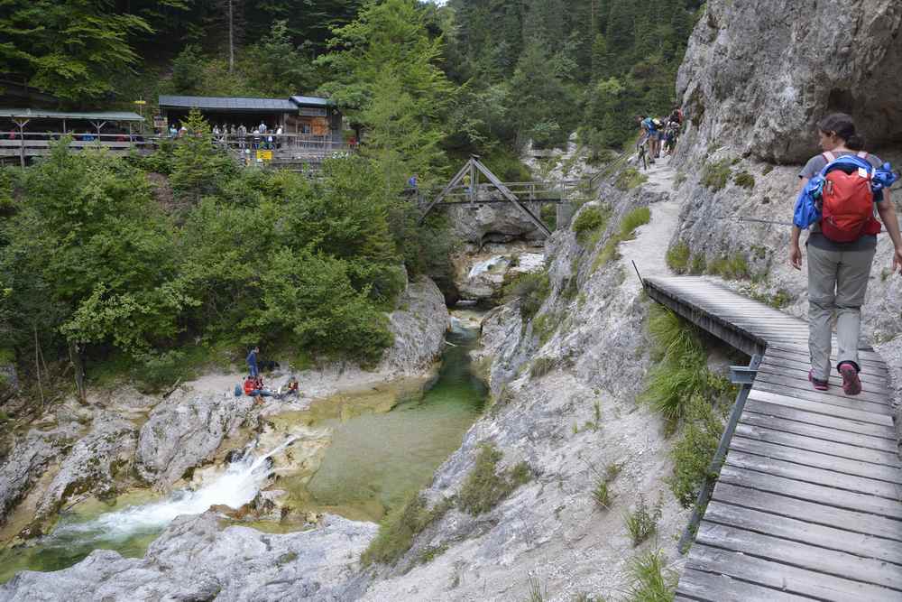 Durch die Ötschergräben - Klamm wandern mit Kindern zum Ötscherhiasl