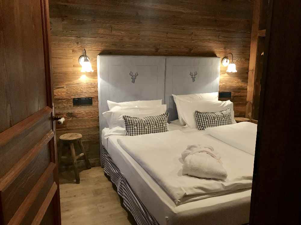 Das ist die Luxus-Ferienwohnung im Alpin Chalet Oberstaufen, gehört zum Alpenblickhotel Oberstaufen 