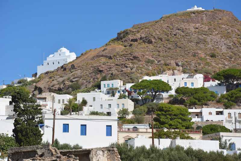 Der historische Ort Plaka in Milos