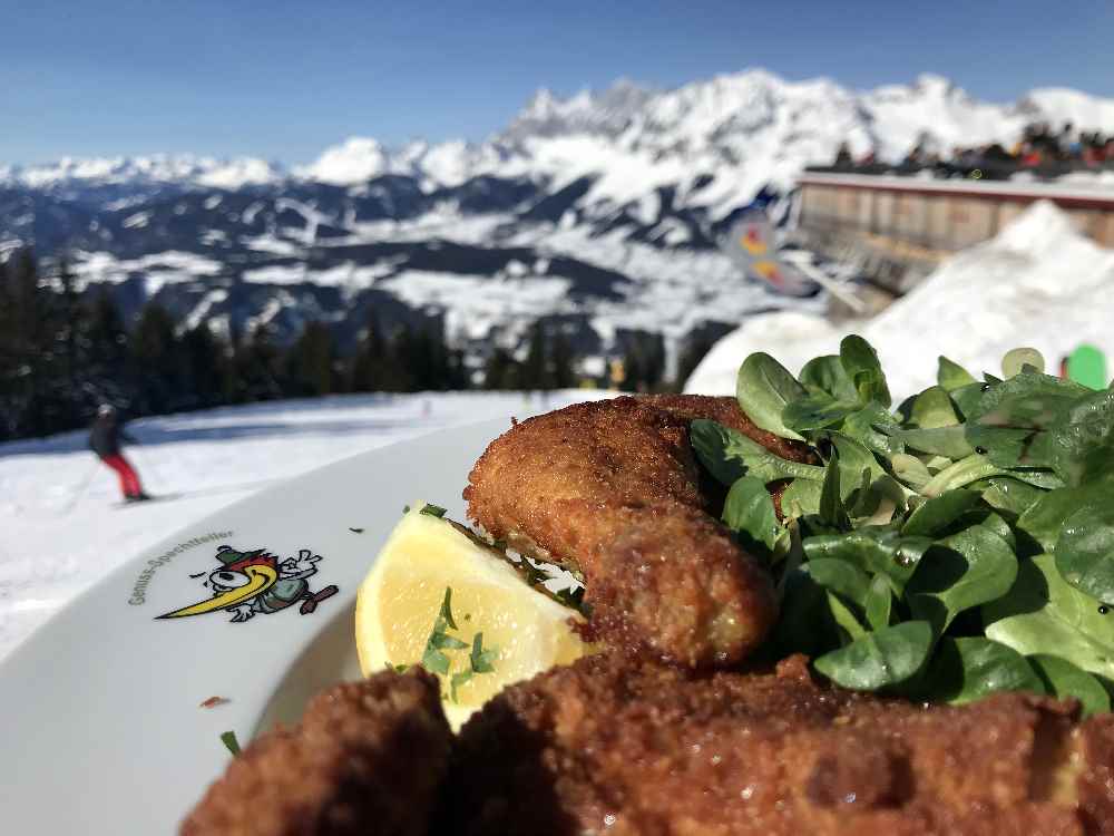 Mir hat das Backhändl sehr gut geschmeckt 