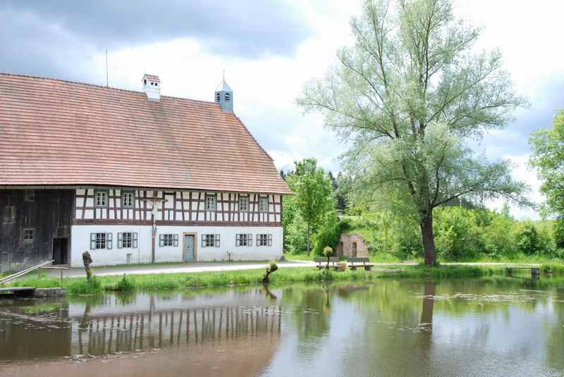 Das historische Rauberweiherhaus im Freilandmuseum Nabburg