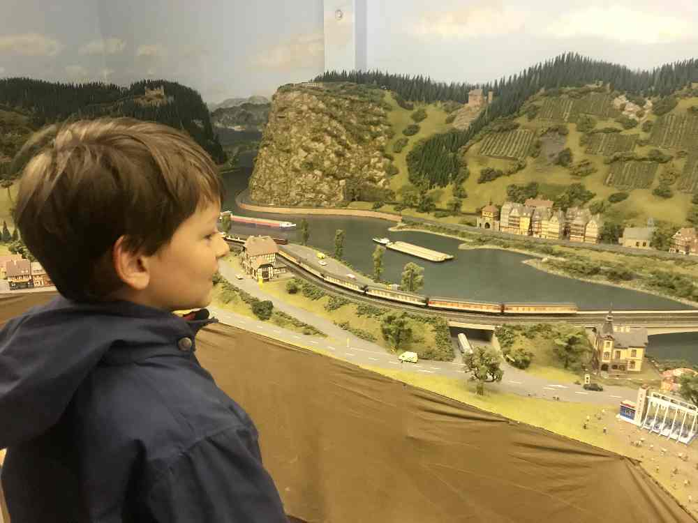 Bei jedem Wetter - aber nur in den Sommermonaten offen - die Miniaturwelt in Oberstaufen