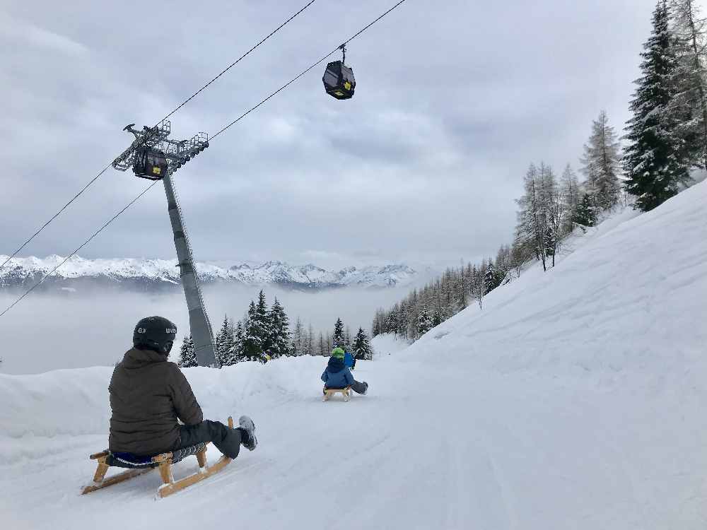 Rodeln mit Lift: Wir besuchen die Rodelbahn am Spieljoch im Zillertal 