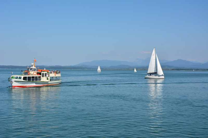 Schifffahrt auf dem Chiemsee mit Kindern oder Segeln?