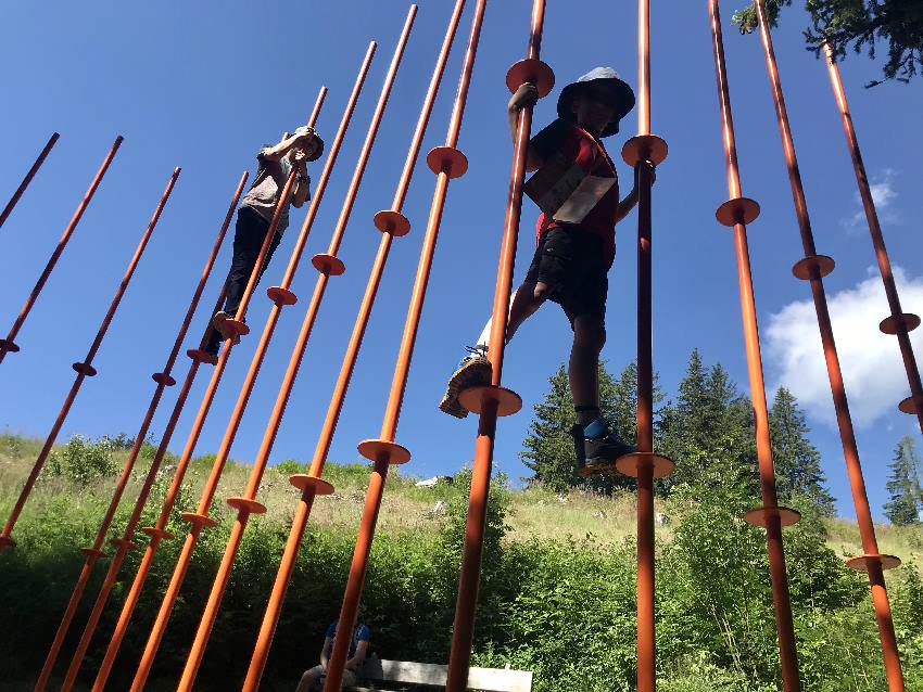 Spielplatz Salzburg - für uns der Beste! Schmidolins Feuertaufe auf der Schmittenhöhe