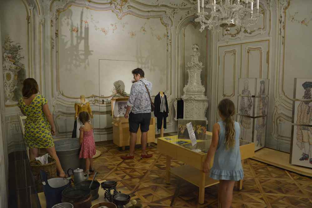 In der Spielküche im Kindermuseum bekommen Kinder ein Gefühl über das Leben im Schloss Schönbrunn