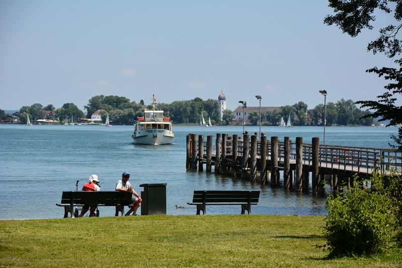 Seenwanderung mit Kindern? Hier am Chiemsee in Bayern