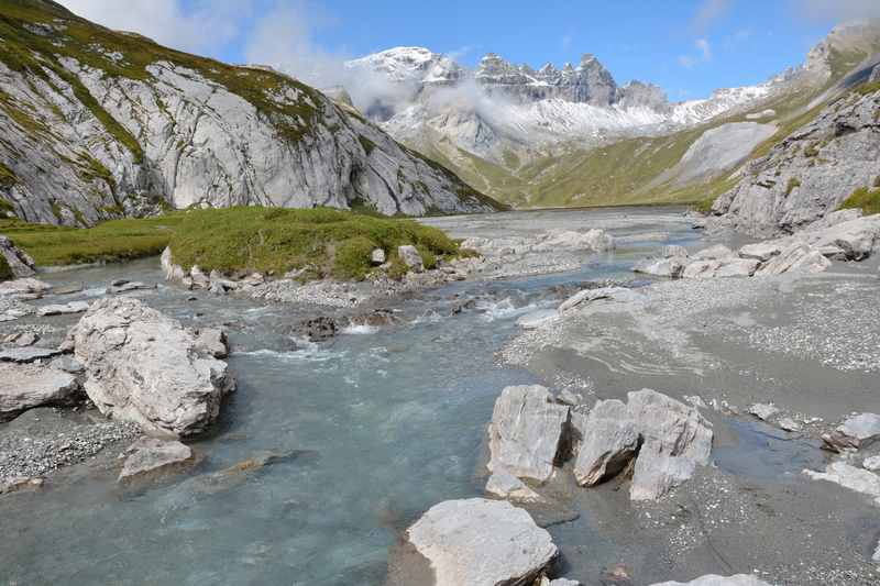 Am Segnesboden wandern mit Kindern, Flims in Graubünden