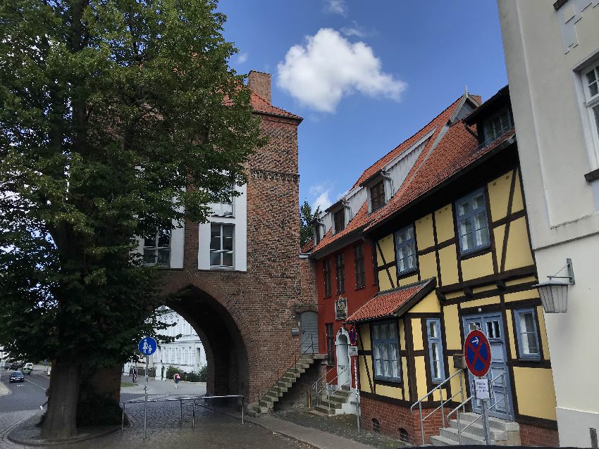 Das Kniepertor - eines der Stadttore in der Altstadt Stralsund