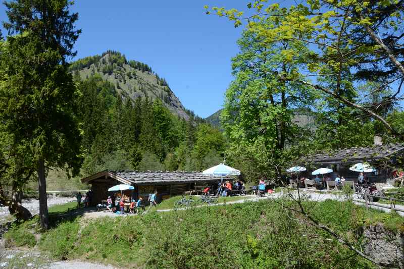 Wunderschöne Kulisse bei Siebenhütten im Tegernseer Tal 