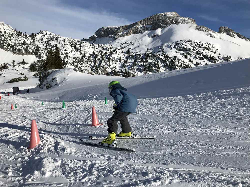 Skifahren mit Kindern im Skigebiet Rofan - das ist das Kinderland 