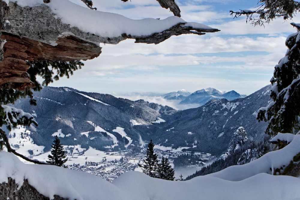 Skigebiet Oberammergau: Skifahren am Kolbensattel in dieser winterlichen Märchenlandschaft 