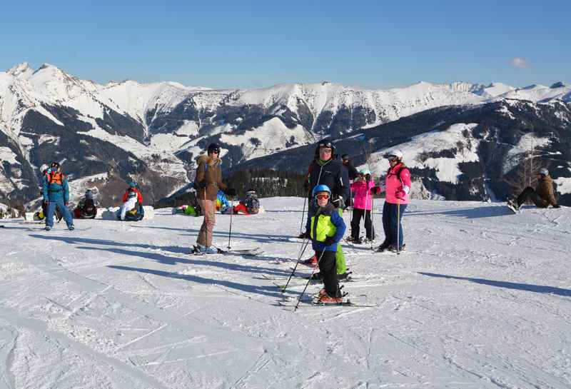  Skiurlaub mit Kindern Salzburger Land - aussichtsreiche Pisten in Österreich