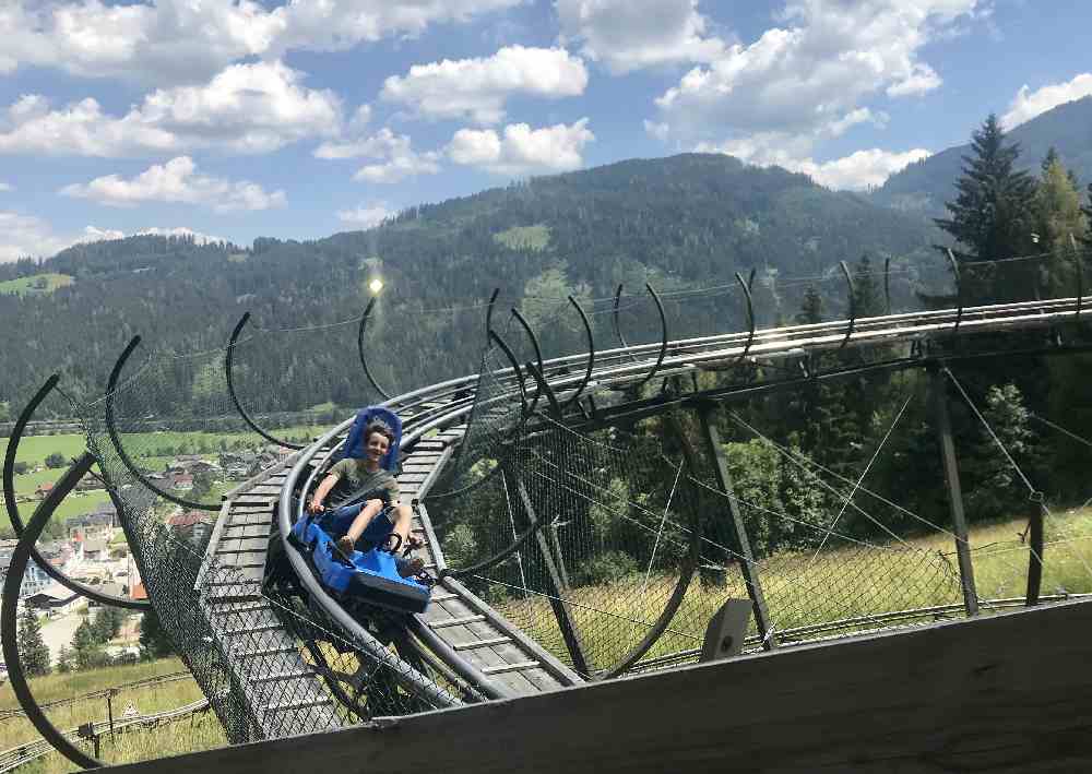 Sommerrodeln Salzburg - Der Lucky Flitzer