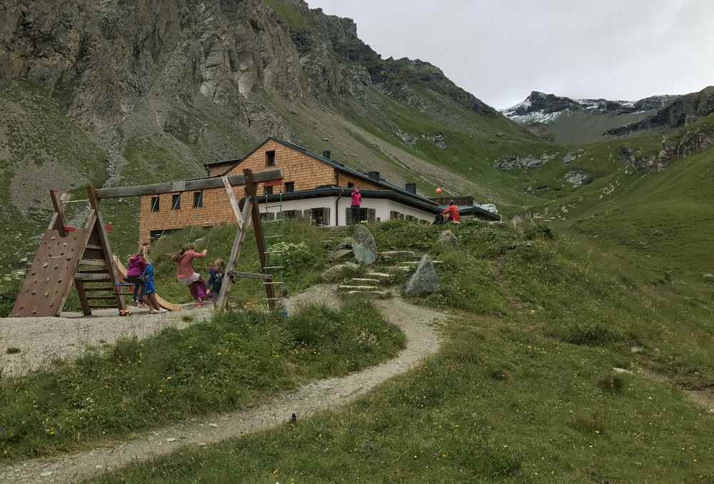 Der Kinderspielplatz bei der Lucknerhütte