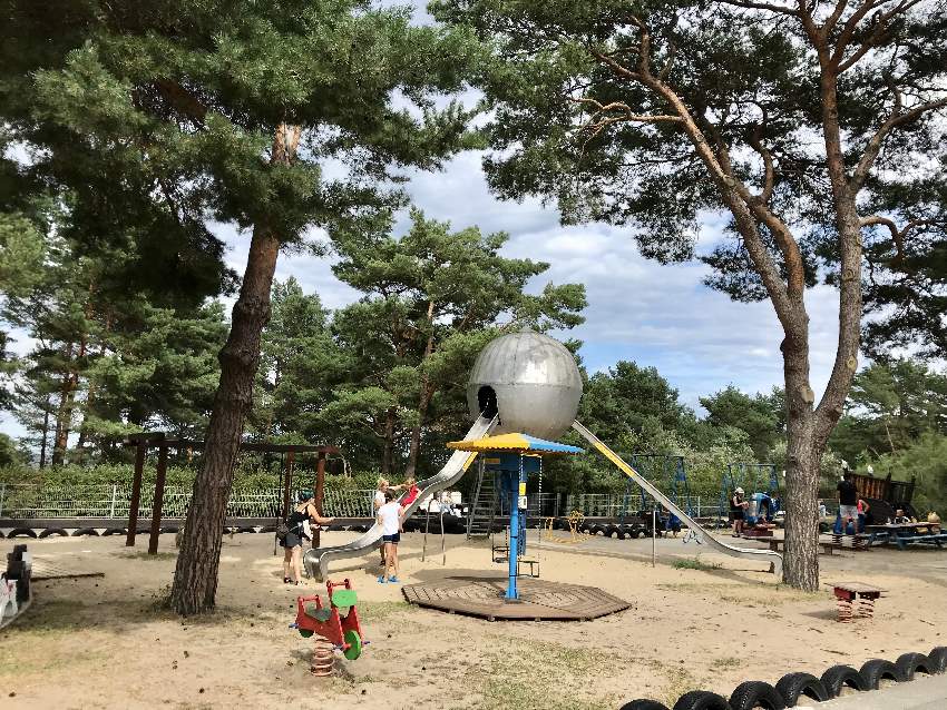 Usedom Spielplatz an der Strandpromenade Zinnowitz