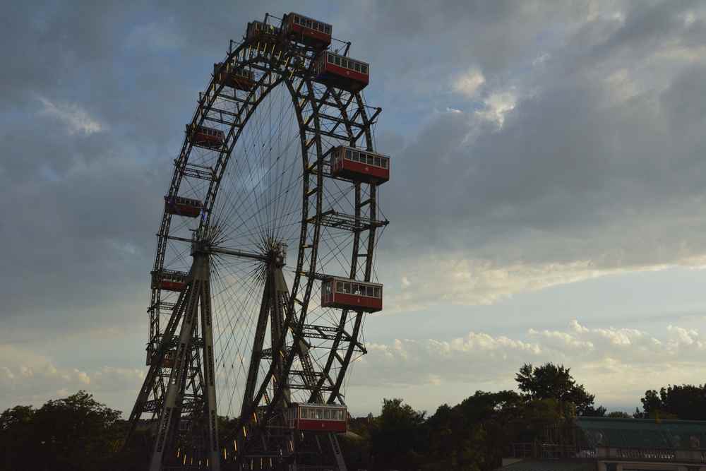 Städtereise Österreich nach Wien mit Kindern: Das Riesenrad am Prater gehört dazu - und geht sogar mit Kinderwagen