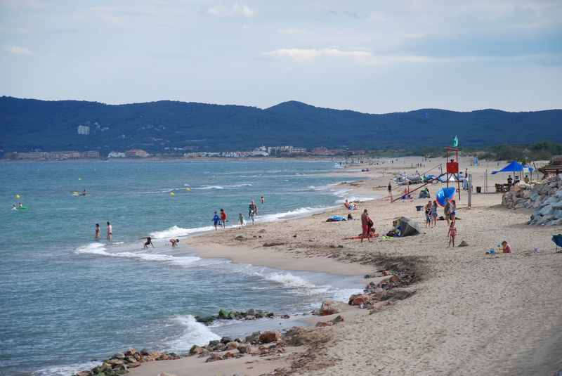 l'Estartit Spanien - der Strand zum Baden