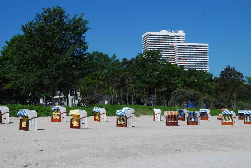 Auch Realität: Familienhotel Deutschland direkt am Strand