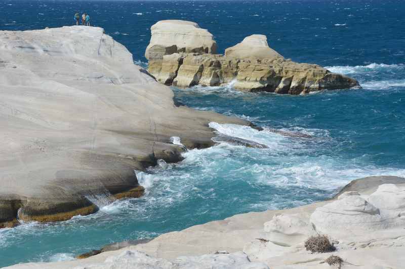  Familienhotel am Strand Griechenland - beeindruckend mit den Felsen der Kykladeninseln