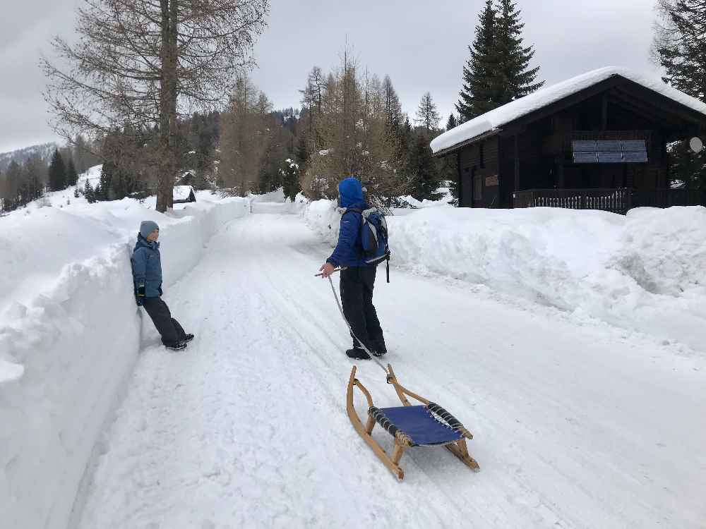  Die Stubeck Rodelbahn auf der Sonnalm in Gmünd 