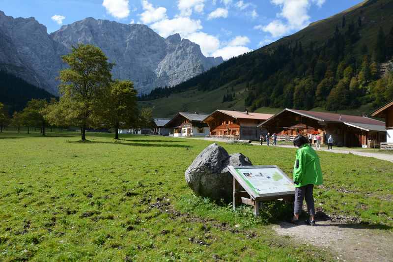 Der Themenweg Engalm über das Karwendel