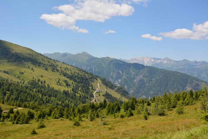 Viel Ausblick auf dem Tschaneck am Katschberg