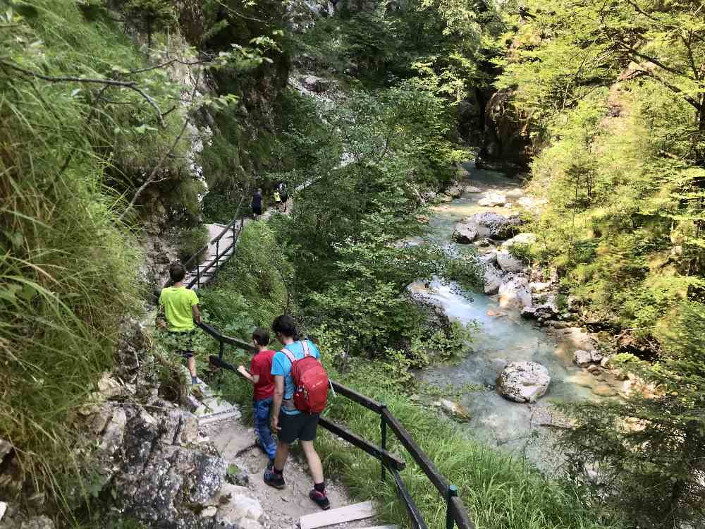 Unsere Familienwanderung durch die Tscheppaschlucht in Kärnten