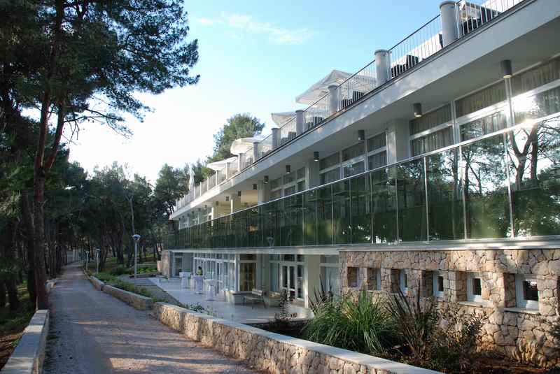 Kinderhotel Vespera von der Strandseite