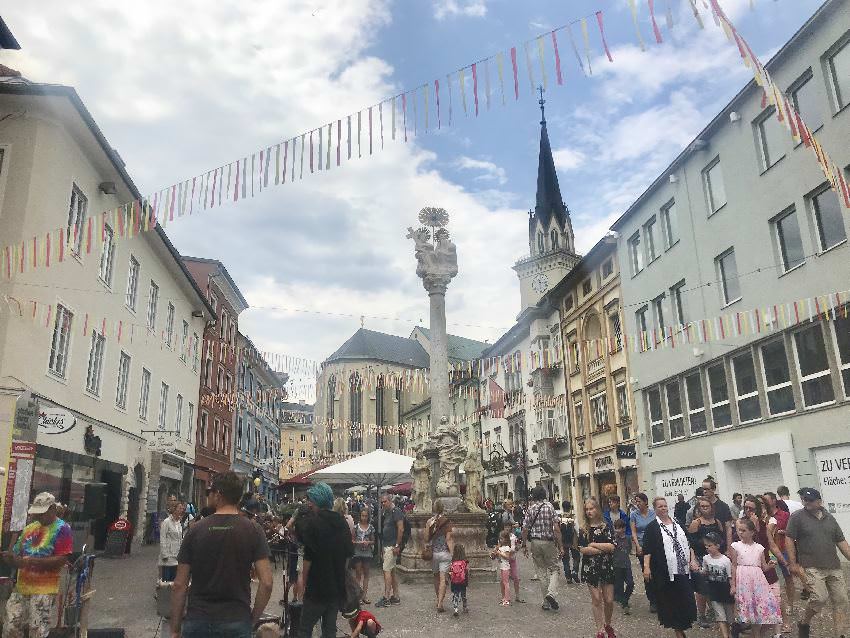 Villach bei Regen? - ich finde Villach auch bei Sonnenschein schön.