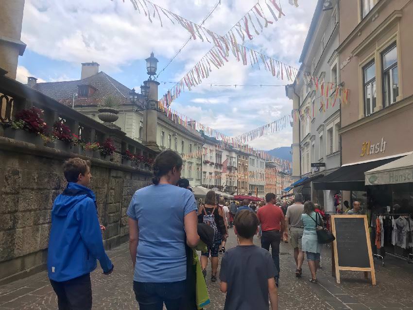 Villach mit Kindern - Stadtrundgang durch die Altstadt