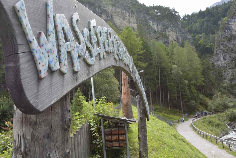 Der kurze Zusteig zur Galitzenklamm in Osttirol