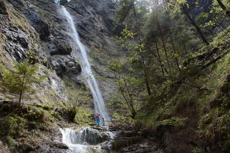 Und dann haben wir den Nixenfall erreicht - wunderschön ist es hier!