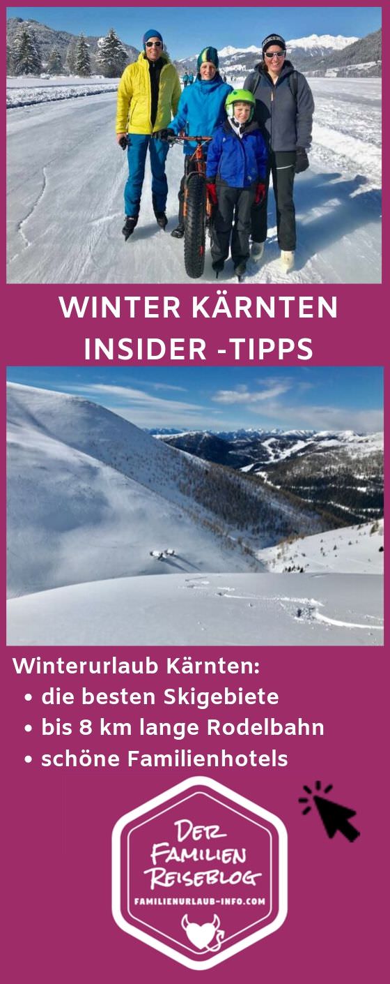 Skiurlaub mit Kindern Kärnten - merk dir unsere Tipps für deinen nächsten Winterurlaub!