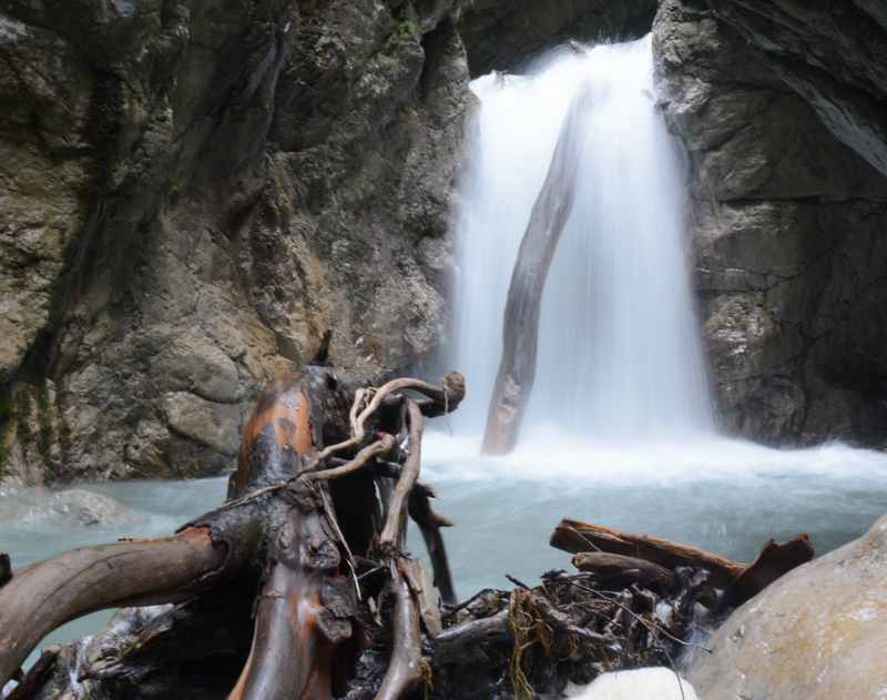 Regenwetter Ausflugsziele: Wasserfälle haben bei Regen besonders viel Wasser!