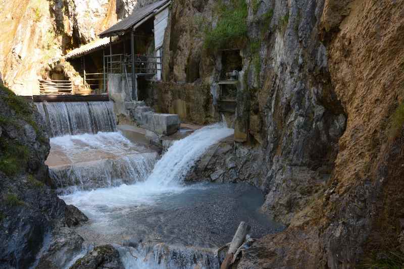 Am Ende des Zammer Lochputz in Tirol