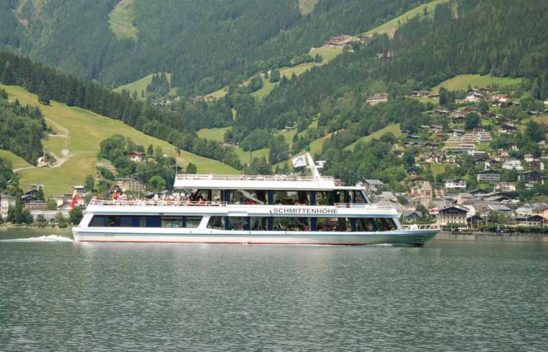 Zell am See Schifffahrt - Ausflug mit Kindern über den See