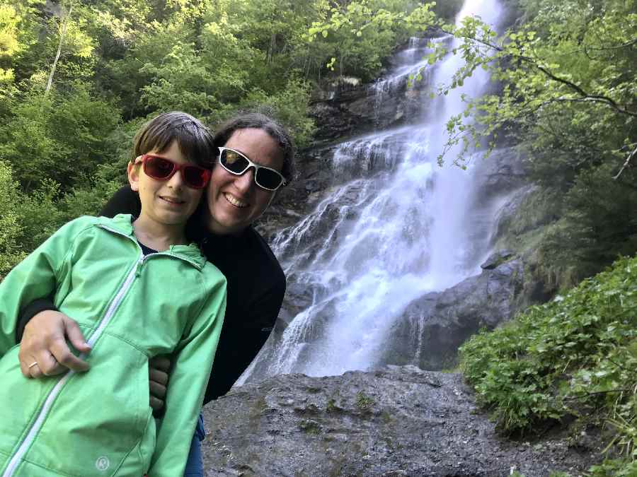 Zum größten Wasserfall im Zillertal wandern mit Kindern