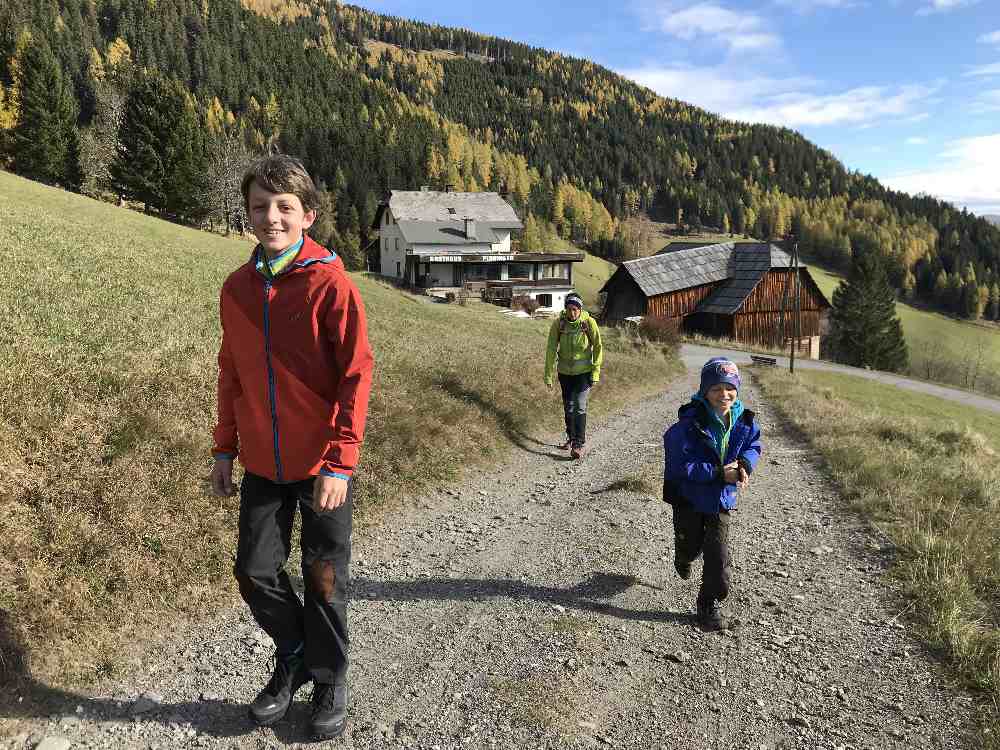 Bad Kleinkirchheim wandern mit Kindern ist schön!