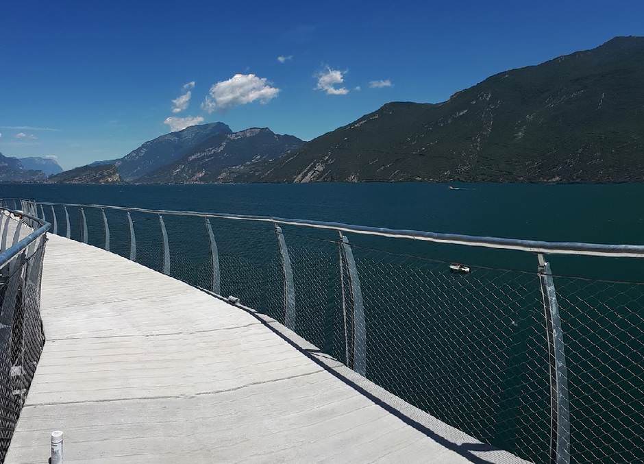 So schön ist der neue Radweg am Gardasee, Bild: Gemeinde Limone, dpa