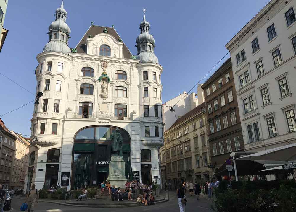 Lugeck Wien.  Stilvoll in Wien in der Innenstadt