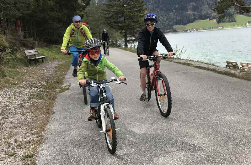 Jeder fährt auf seinem eigenen Fahrrad...