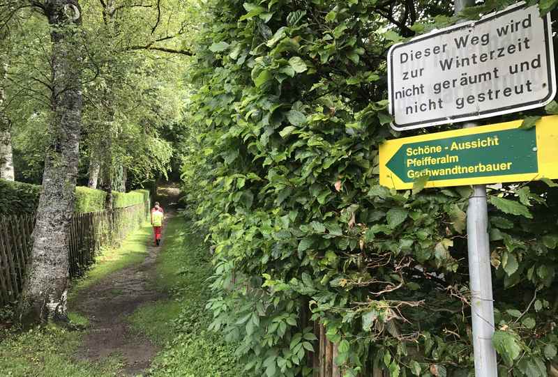 Zur schönen Aussicht schöne Aussicht wandern mit Kindern in Garmisch Partenkirchen